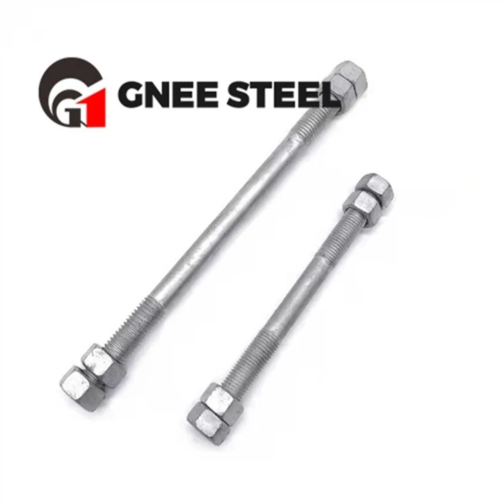 Hot Dip Galvanized DIN938 Stud Bolts