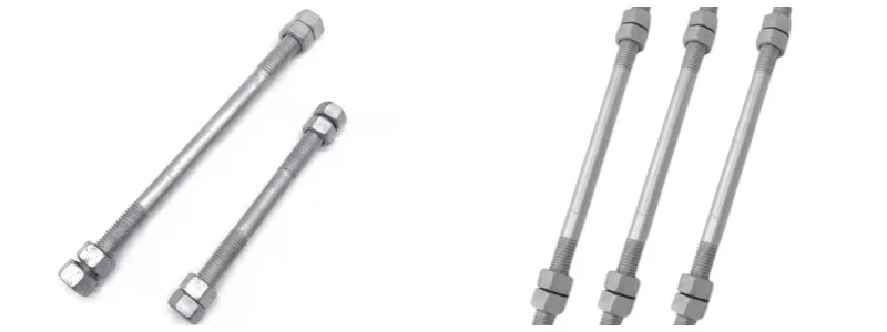 Hot Dip Galvanized DIN938 Stud Bolts Hot Dip Galvanized DIN938 Stud Bolts